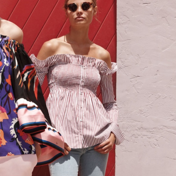 Victoria Beckham
Striped Off-the-Shoulder
Sz 6 - Picture 2 of 7